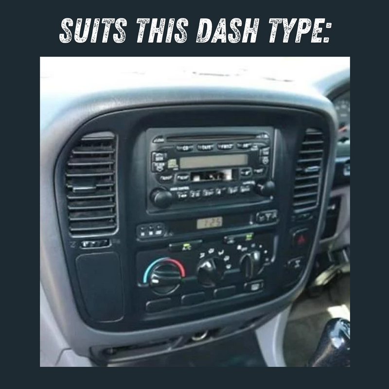 Load image into Gallery viewer, Toyota Landcruiser 100/105 Series (1998-2003) Plug & Play Head Unit Upgrade Kit: Car Radio with Wireless & Wired Apple CarPlay & Android Auto