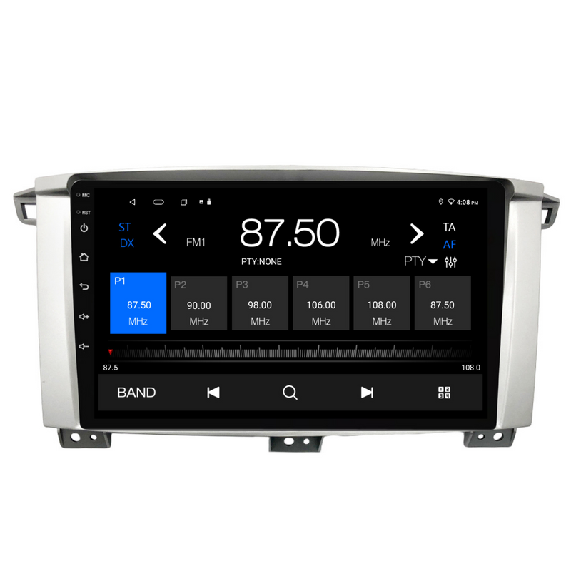 Load image into Gallery viewer, Toyota Landcruiser 100 Series 9" (2002-2007) Plug & Play Head Unit Upgrade Kit: Car Radio with Wireless & Wired Apple CarPlay & Android Auto