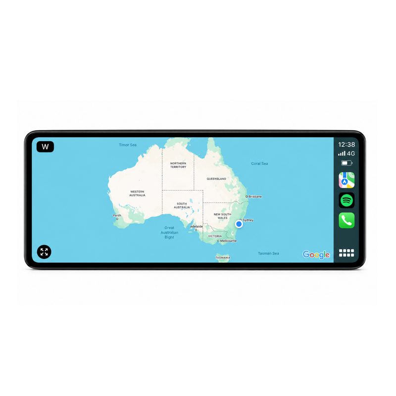 Load image into Gallery viewer, CJ INDUSTRIES 12.3" HD Premium Head Unit with Wireless Apple CarPlay, Android Auto & Bluetooth - Universal Head Unit Only