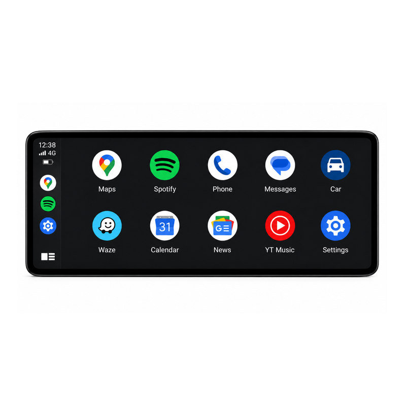 Load image into Gallery viewer, CJ INDUSTRIES 12.3" HD Premium Head Unit with Wireless Apple CarPlay, Android Auto & Bluetooth - Universal Head Unit Only
