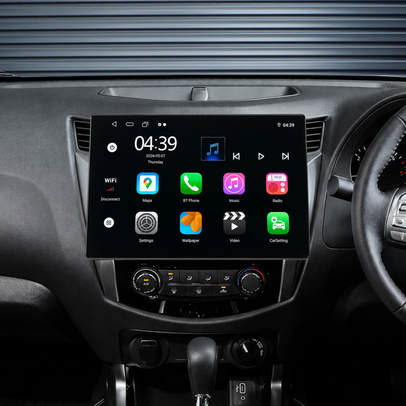 Load image into Gallery viewer, Nissan Navara / NP300 / STX 13.1" HD Large (2015-2022) Plug & Play Head Unit Upgrade Kit: Car Radio with Wireless & Wired Apple CarPlay & Android Auto