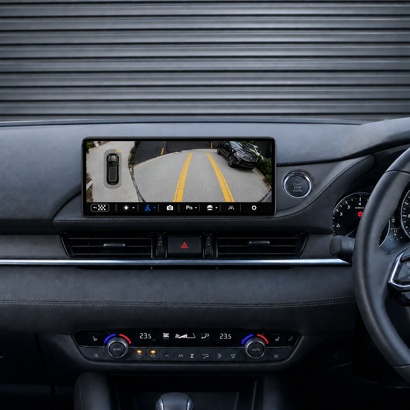 Load image into Gallery viewer, Mazda 6 12.3" HD (2018-2024) Plug & Play Head Unit Upgrade Kit: Car Radio with Wireless & Wired Apple CarPlay & Android Auto