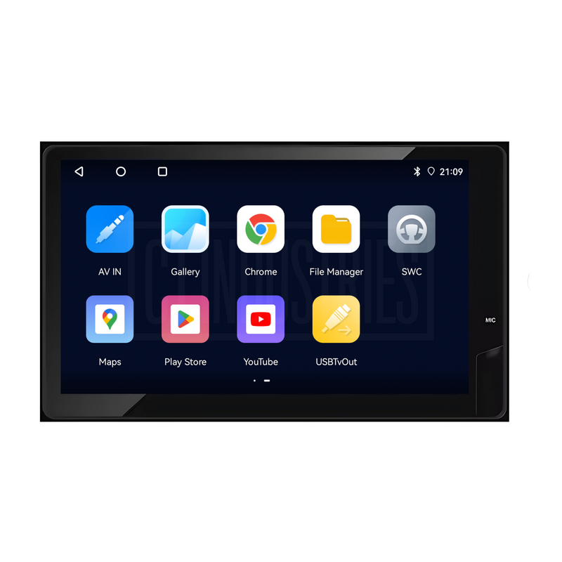 Load image into Gallery viewer, CJ INDUSTRIES Toyota Universal (Facelift) Plug & Play Touchscreen Head Unit Radio Kit with Wireless CarPlay and Android Auto