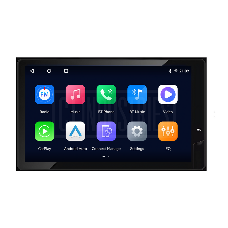 Load image into Gallery viewer, CJ INDUSTRIES Toyota Universal (Facelift) Plug & Play Touchscreen Head Unit Radio Kit with Wireless CarPlay and Android Auto