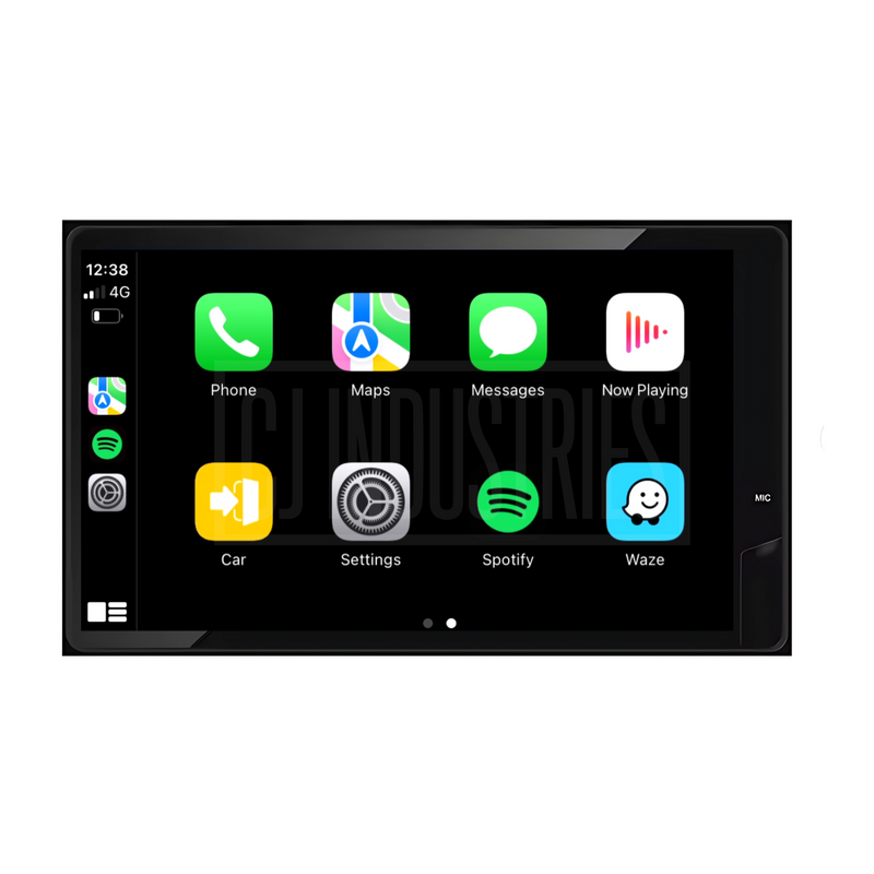 Load image into Gallery viewer, CJ INDUSTRIES Toyota Universal (Facelift) Plug & Play Touchscreen Head Unit Radio Kit with Wireless CarPlay and Android Auto
