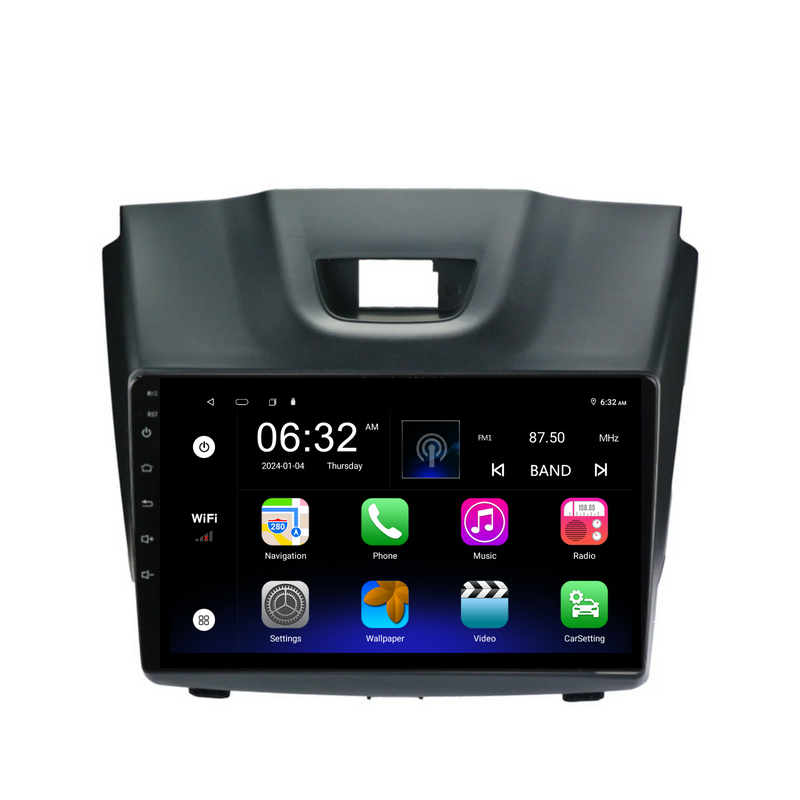 Load image into Gallery viewer, Isuzu DMAX/MUX (2012-2019) Plug & Play Head Unit Upgrade Kit: Car Radio with Wireless & Wired Apple CarPlay & Android Auto