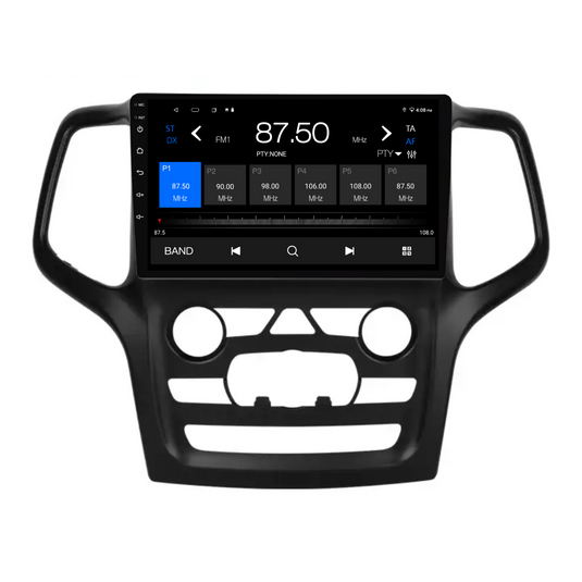 Jeep Grand Cherokee (2014-2022) Plug & Play Head Unit Upgrade Kit: Car Radio with Wireless & Wired Apple CarPlay & Android Auto