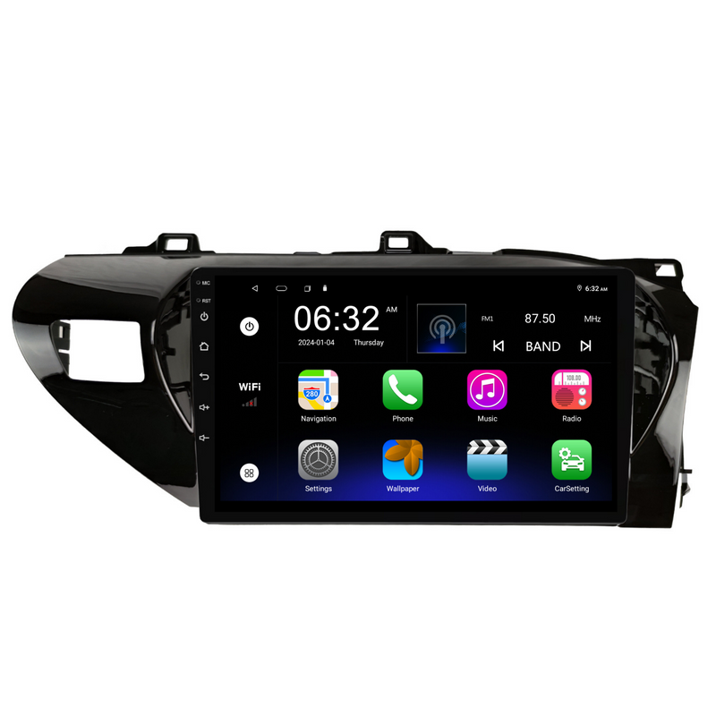 Load image into Gallery viewer, Toyota Hilux N80 / SR5 (2014-2022) Plug & Play Head Unit Upgrade Kit: Car Radio with Wireless & Wired Apple CarPlay & Android Auto