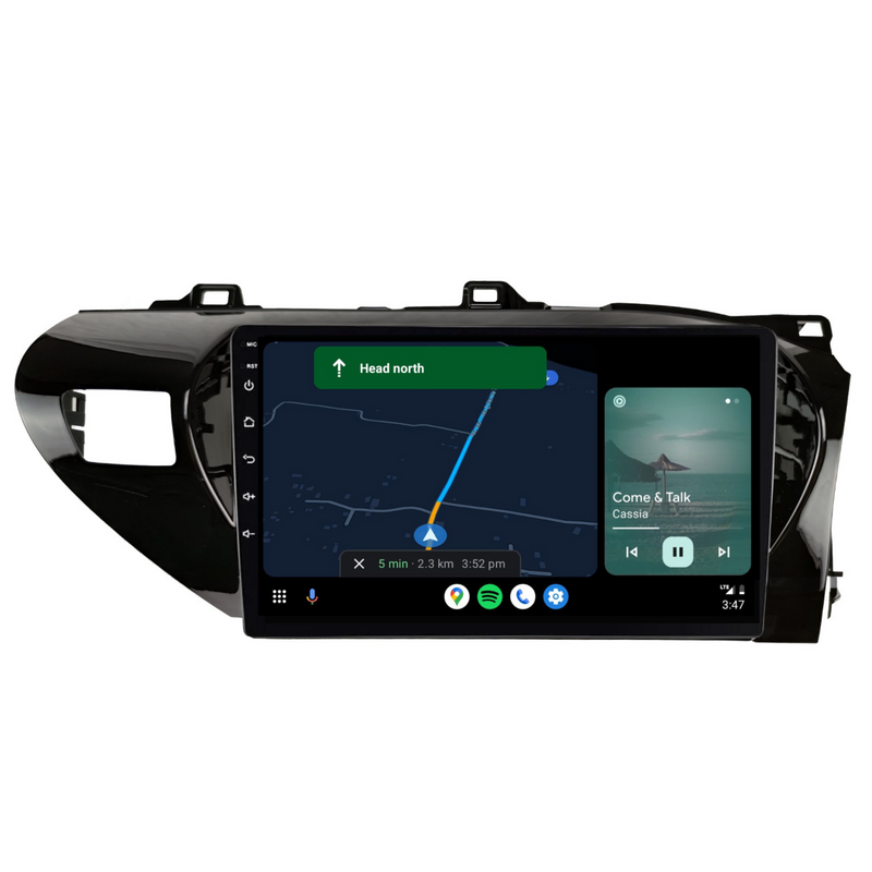 Load image into Gallery viewer, Toyota Hilux N80 / SR5 (2014-2022) Plug & Play Head Unit Upgrade Kit: Car Radio with Wireless & Wired Apple CarPlay & Android Auto