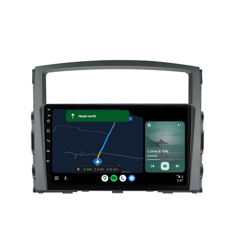 Load image into Gallery viewer, Mitsubishi Pajero (2006-2016) Plug & Play Head Unit Upgrade Kit: Car Radio with Wireless & Wired Apple CarPlay & Android Auto