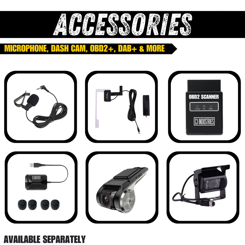 Load image into Gallery viewer, Land Rover Discovery 3 (2004-2009) Plug & Play Head Unit Upgrade Kit: Car Radio with Wireless & Wired Apple CarPlay & Android Auto