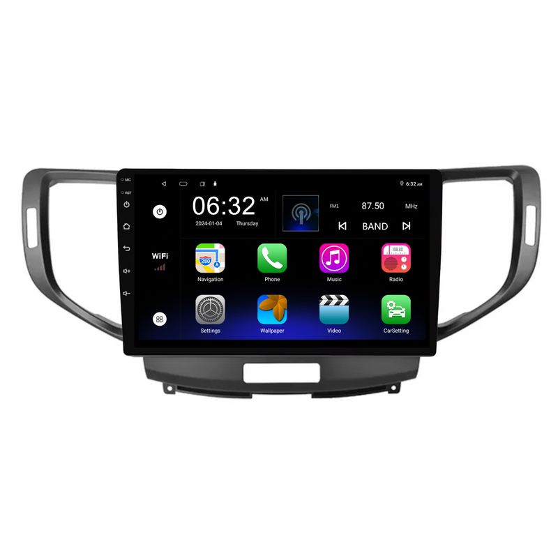 Load image into Gallery viewer, Honda Accord Euro (2008-2012) Plug & Play Head Unit Upgrade Kit: Car Radio with Wireless & Wired Apple CarPlay & Android Auto
