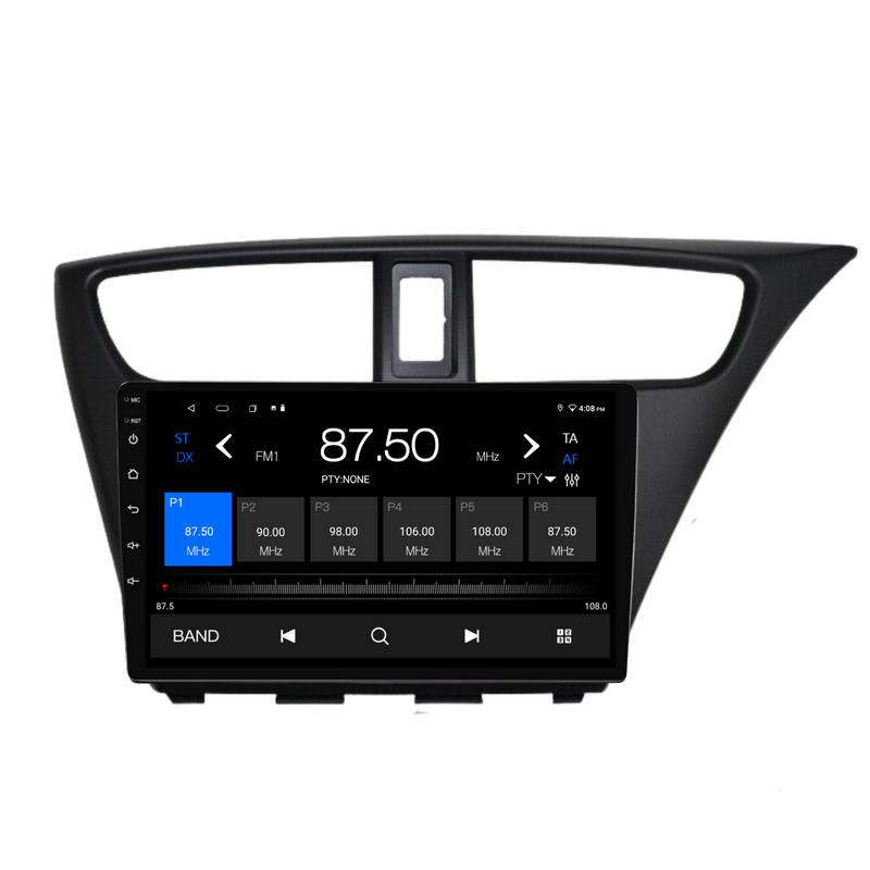 Load image into Gallery viewer, Honda Civic Hatch (2012-2016) Plug & Play Head Unit Upgrade Kit: Car Radio with Wireless & Wired Apple CarPlay & Android Auto