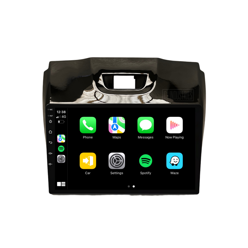 Load image into Gallery viewer, Holden Colorado GLOSS BLACK (2012-2016) Plug & Play Head Unit Upgrade Kit: Car Radio with Wireless & Wired Apple CarPlay & Android Auto (MyLink Compatible)