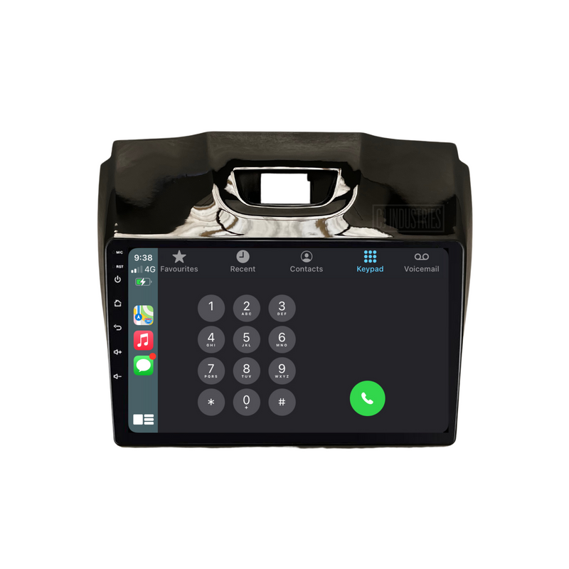 Load image into Gallery viewer, Holden Colorado GLOSS BLACK (2012-2016) Plug & Play Head Unit Upgrade Kit: Car Radio with Wireless & Wired Apple CarPlay & Android Auto (MyLink Compatible)