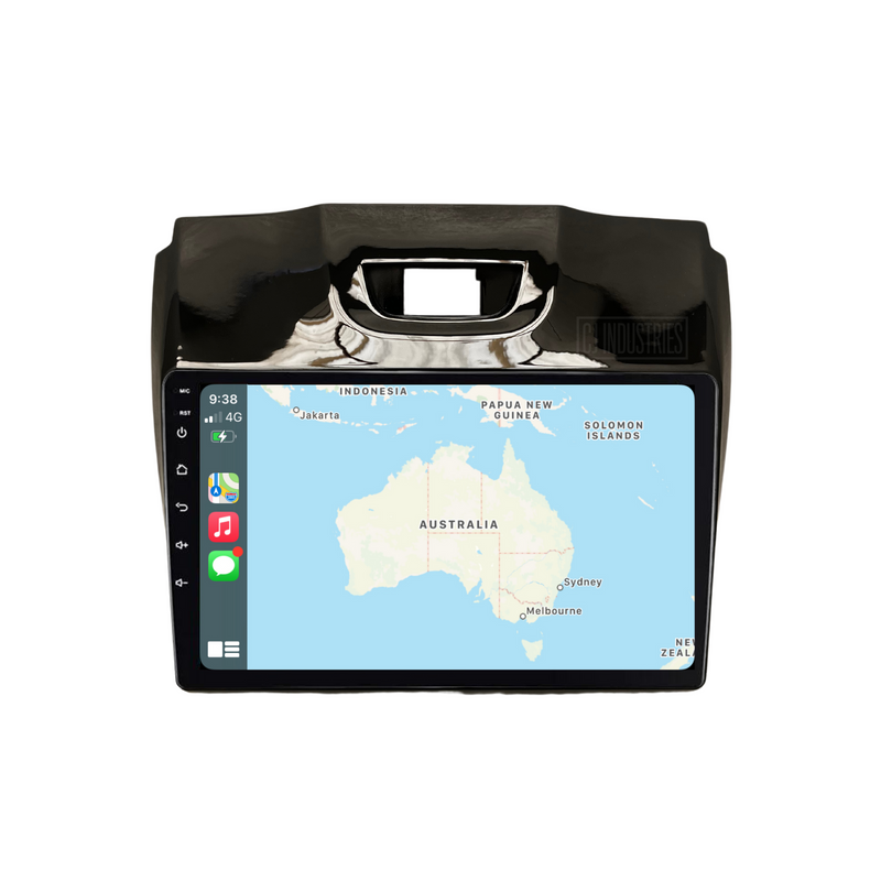 Load image into Gallery viewer, Holden Colorado GLOSS BLACK (2012-2016) Plug & Play Head Unit Upgrade Kit: Car Radio with Wireless & Wired Apple CarPlay & Android Auto (MyLink Compatible)