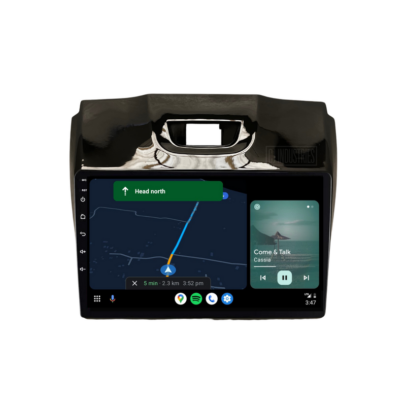 Load image into Gallery viewer, Holden Colorado GLOSS BLACK (2012-2016) Plug & Play Head Unit Upgrade Kit: Car Radio with Wireless & Wired Apple CarPlay & Android Auto (MyLink Compatible)