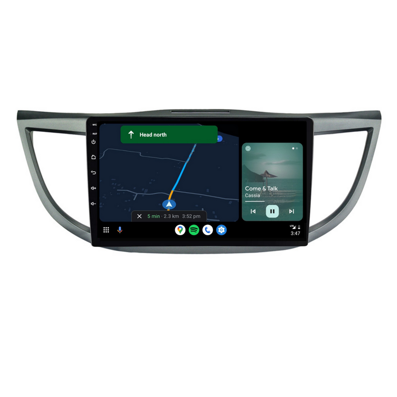 Load image into Gallery viewer, Honda CR-V (2012-2017) Plug & Play Head Unit Upgrade Kit: Car Radio with Wireless & Wired Apple CarPlay & Android Auto