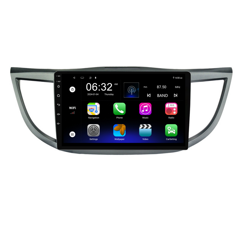 Load image into Gallery viewer, Honda CR-V (2012-2017) Plug & Play Head Unit Upgrade Kit: Car Radio with Wireless & Wired Apple CarPlay & Android Auto