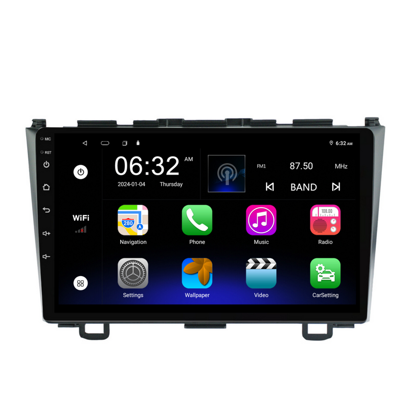 Load image into Gallery viewer, Honda CR-V (2007-2012) Plug & Play Head Unit Upgrade Kit: Car Radio with Wireless & Wired Apple CarPlay & Android Auto
