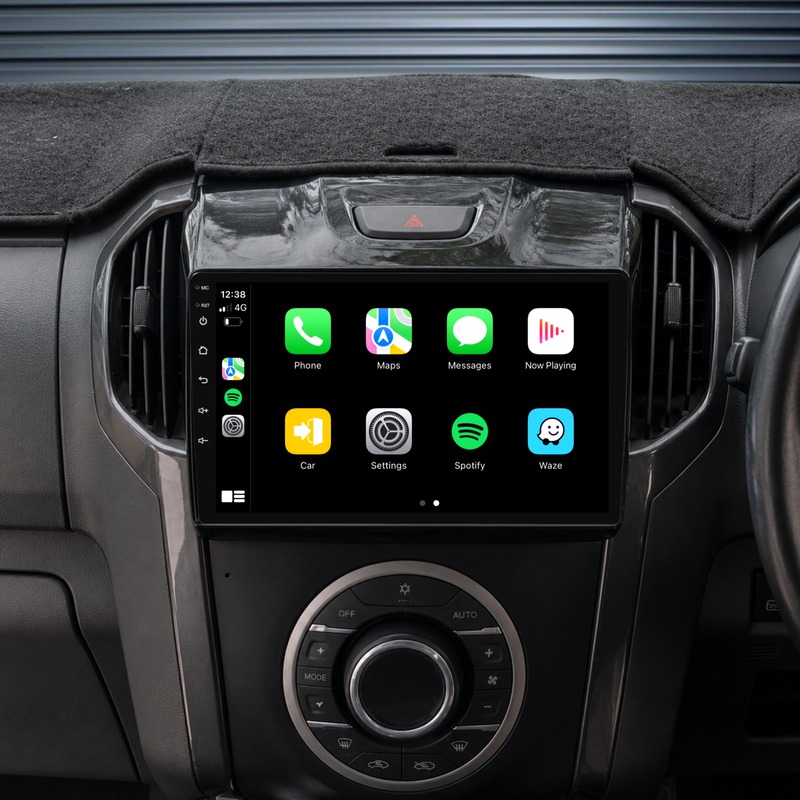 Load image into Gallery viewer, Holden Colorado GLOSS PIANO BLACK (2012-2016) Plug & Play Head Unit Upgrade Kit: Car Radio with Wireless & Wired Apple CarPlay & Android Auto (MyLink Compatible)