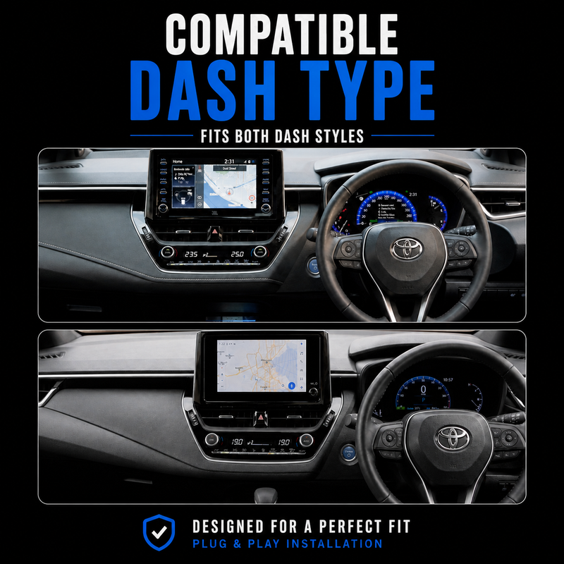 Load image into Gallery viewer, Toyota Corolla (2019-2024) Plug & Play Head Unit Upgrade Kit: Car Radio with Wireless & Wired Apple CarPlay & Android Auto