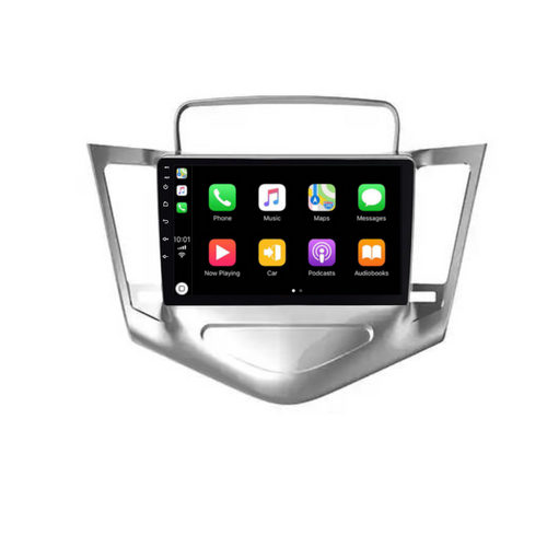 Chevrolet Cruze (2009-2014) Plug & Play Head Unit Upgrade Kit: Car Radio with Wireless & Wired Apple CarPlay & Android Auto