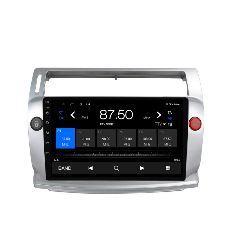 Load image into Gallery viewer, Citroen C4 (2004-2009) Plug & Play Head Unit Upgrade Kit: Car Radio with Wireless & Wired Apple CarPlay & Android Auto