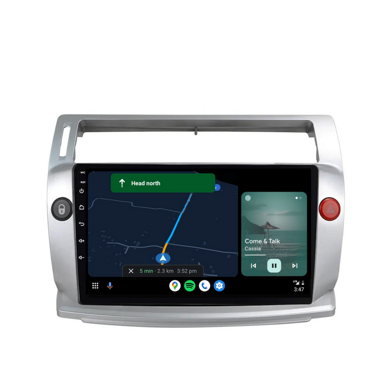 Load image into Gallery viewer, Citroen C4 (2004-2009) Plug & Play Head Unit Upgrade Kit: Car Radio with Wireless & Wired Apple CarPlay & Android Auto