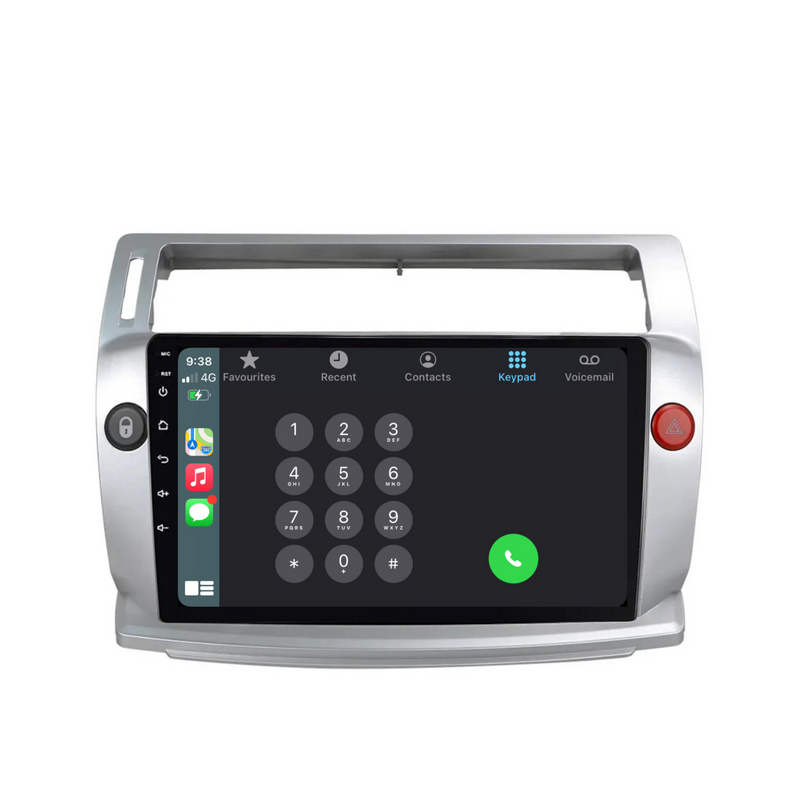 Load image into Gallery viewer, Citroen C4 (2004-2009) Plug & Play Head Unit Upgrade Kit: Car Radio with Wireless & Wired Apple CarPlay & Android Auto