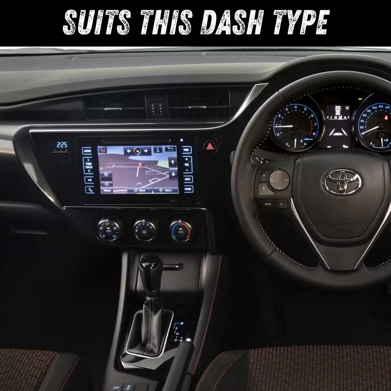 Load image into Gallery viewer, Toyota Corolla (2017-2019) Plug & Play Head Unit Upgrade Kit: Car Radio with Wireless & Wired Apple CarPlay & Android Auto