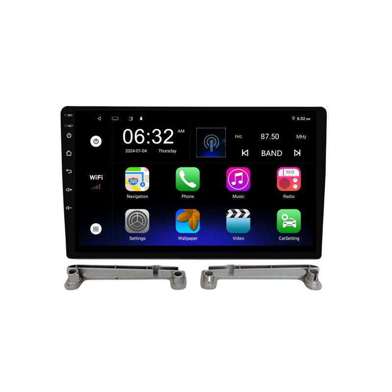 Load image into Gallery viewer, Nissan Navara D22 (1997-2007) Plug & Play Head Unit Upgrade Kit: Car Radio with Wireless & Wired Apple CarPlay & Android Auto
