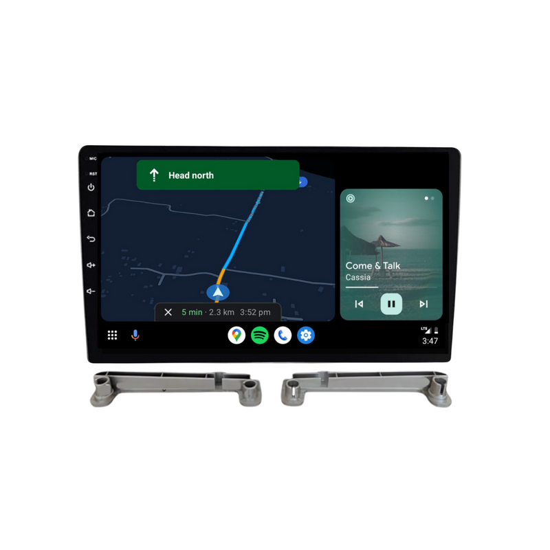 Load image into Gallery viewer, Nissan Navara D22 (1997-2007) Plug & Play Head Unit Upgrade Kit: Car Radio with Wireless & Wired Apple CarPlay & Android Auto