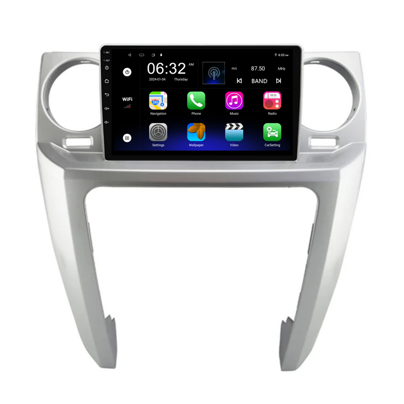 Load image into Gallery viewer, Land Rover Discovery 3 (2004-2009) Plug & Play Head Unit Upgrade Kit: Car Radio with Wireless & Wired Apple CarPlay & Android Auto