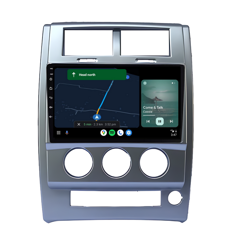 Load image into Gallery viewer, Dodge Nitro / Jeep Liberty (2007-2012) Plug & Play Head Unit Upgrade Kit: Car Radio with Wireless & Wired Apple CarPlay & Android Auto