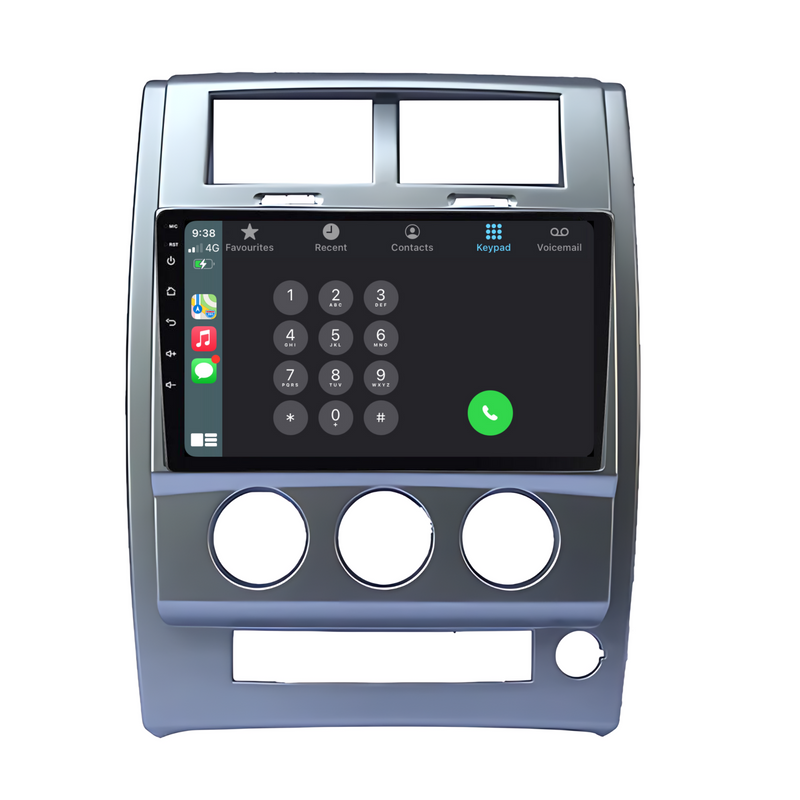 Load image into Gallery viewer, Dodge Nitro / Jeep Liberty (2007-2012) Plug & Play Head Unit Upgrade Kit: Car Radio with Wireless & Wired Apple CarPlay & Android Auto