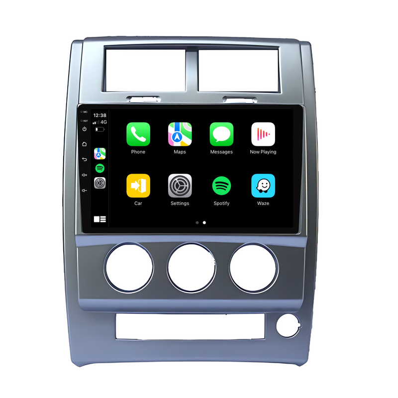 Load image into Gallery viewer, Dodge Nitro / Jeep Liberty (2007-2012) Plug & Play Head Unit Upgrade Kit: Car Radio with Wireless & Wired Apple CarPlay & Android Auto