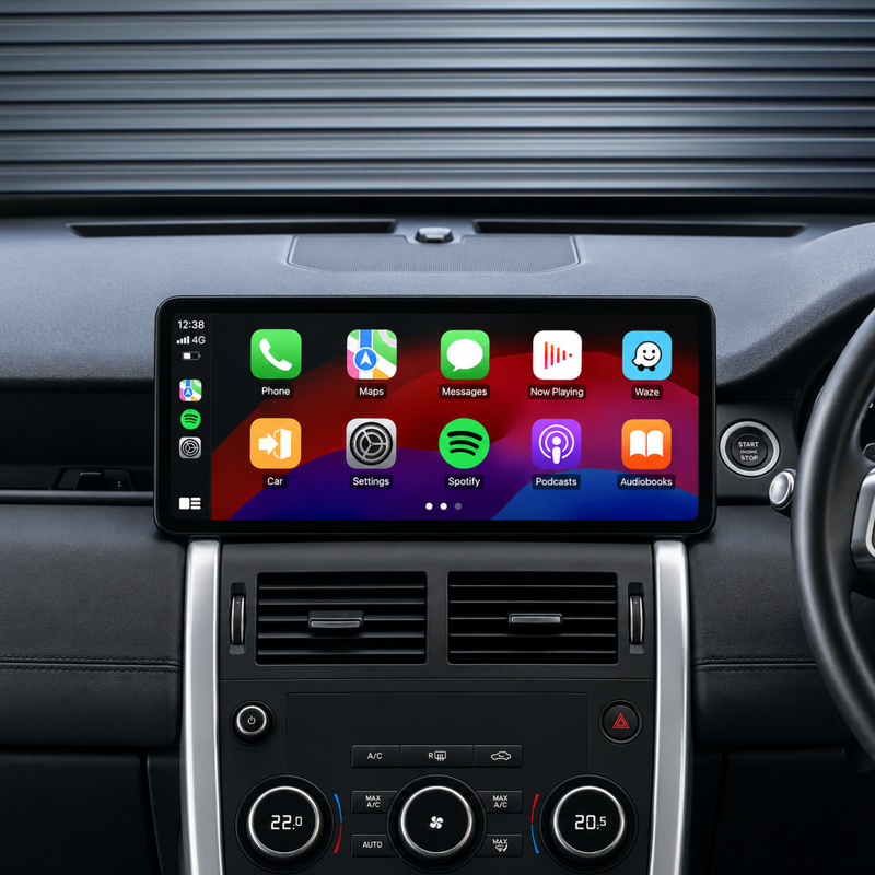 Load image into Gallery viewer, Land Rover Discovery Sport 12.3" HD Premium (2015-2019) Plug & Play Head Unit Upgrade Kit: Car Radio with Wireless & Wired Apple CarPlay & Android Auto
