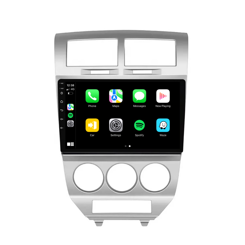 Load image into Gallery viewer, Dodge Caliber (2009-2012) Plug & Play Head Unit Upgrade Kit: Car Radio with Wireless & Wired Apple CarPlay & Android Auto