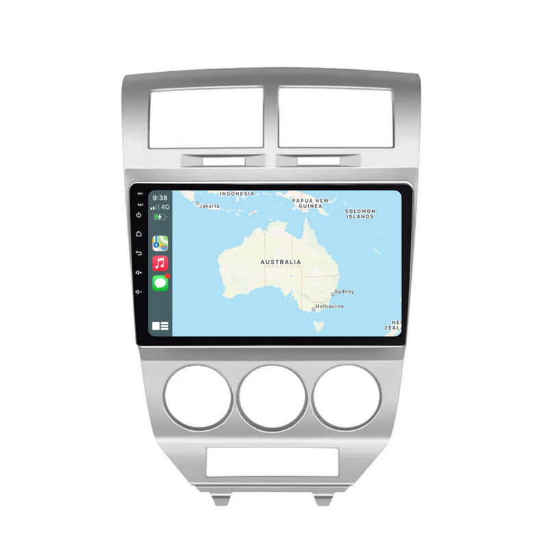 Load image into Gallery viewer, Dodge Caliber (2009-2012) Plug & Play Head Unit Upgrade Kit: Car Radio with Wireless & Wired Apple CarPlay & Android Auto