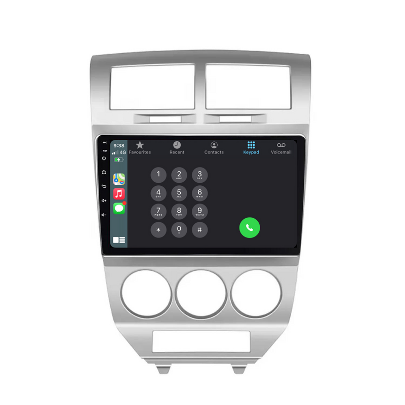 Load image into Gallery viewer, Dodge Caliber (2009-2012) Plug & Play Head Unit Upgrade Kit: Car Radio with Wireless & Wired Apple CarPlay & Android Auto