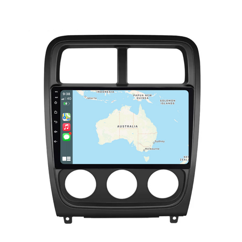 Load image into Gallery viewer, Dodge Caliber (2010-2012) Plug & Play Head Unit Upgrade Kit: Car Radio with Wireless & Wired Apple CarPlay & Android Auto