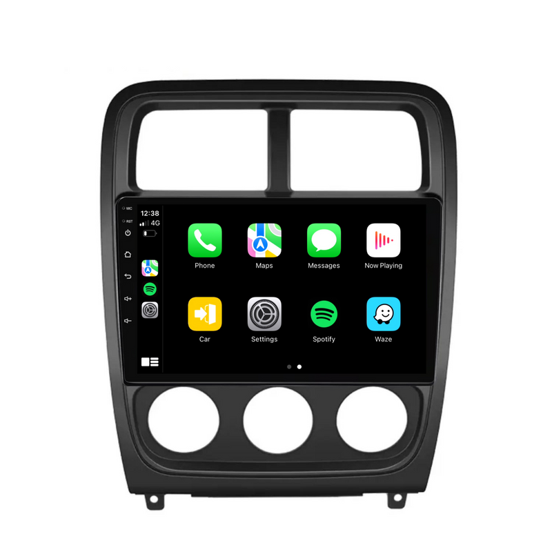 Load image into Gallery viewer, Dodge Caliber (2010-2012) Plug & Play Head Unit Upgrade Kit: Car Radio with Wireless & Wired Apple CarPlay & Android Auto