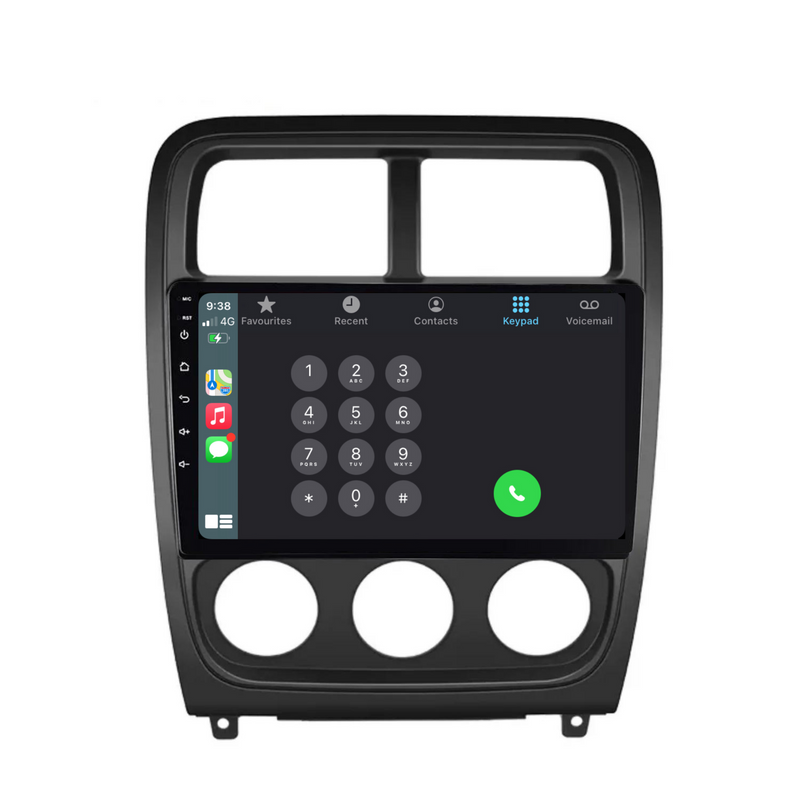 Load image into Gallery viewer, Dodge Caliber (2010-2012) Plug & Play Head Unit Upgrade Kit: Car Radio with Wireless & Wired Apple CarPlay & Android Auto