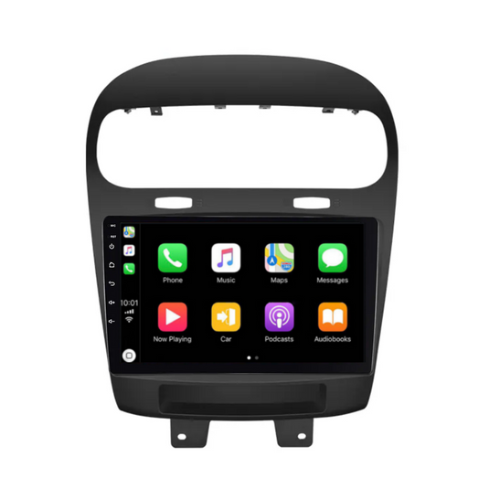 Dodge Journey (2012-2016) Plug & Play Head Unit Upgrade Kit: Car Radio with Wireless & Wired Apple CarPlay & Android Auto