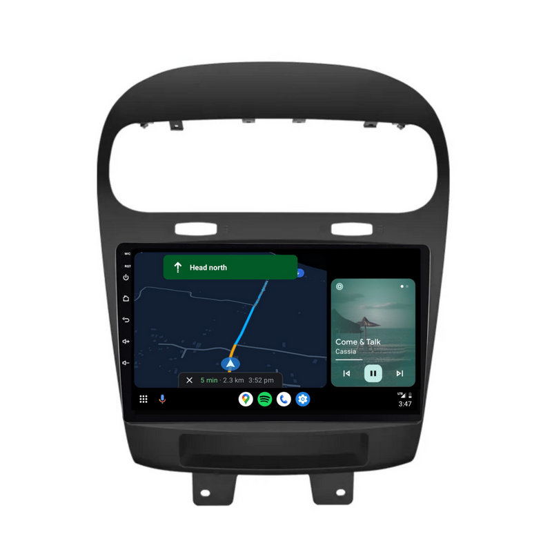 Load image into Gallery viewer, Dodge Journey (2012-2020) Plug & Play Head Unit Upgrade Kit: Car Radio with Wireless & Wired Apple CarPlay & Android Auto