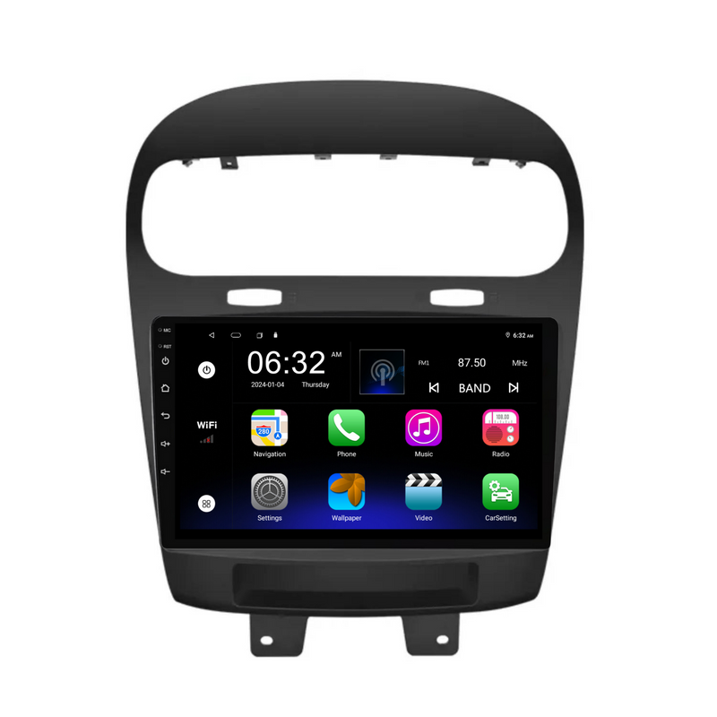 Load image into Gallery viewer, Dodge Journey (2012-2020) Plug & Play Head Unit Upgrade Kit: Car Radio with Wireless & Wired Apple CarPlay & Android Auto