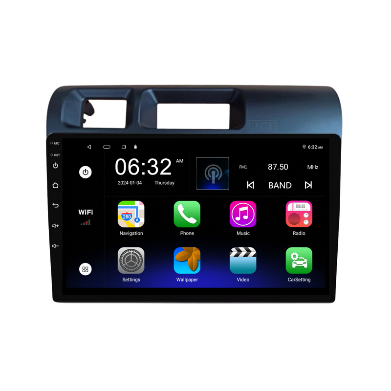 Load image into Gallery viewer, Toyota Landcruiser 79/78/76/70 (2024+ FACELIFT) Plug & Play Head Unit Upgrade Kit: Car Radio with Wireless & Wired Apple CarPlay & Android Auto