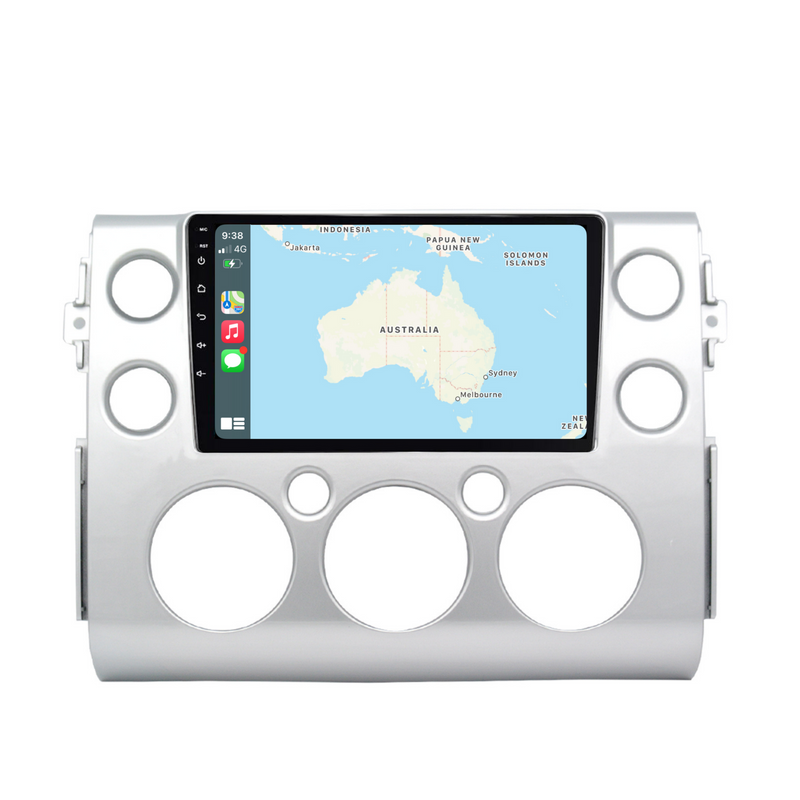 Load image into Gallery viewer, Toyota FJ CRUISER (2007-2015) Plug & Play Head Unit Upgrade Kit: Car Radio with Wireless & Wired Apple CarPlay & Android Auto