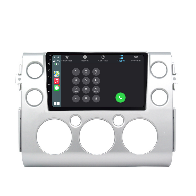 Load image into Gallery viewer, Toyota FJ CRUISER (2007-2015) Plug & Play Head Unit Upgrade Kit: Car Radio with Wireless & Wired Apple CarPlay & Android Auto